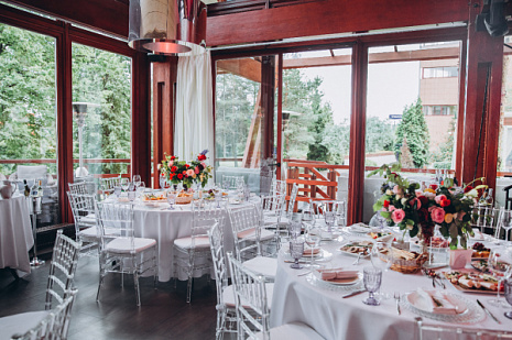 Фото ресторан шале ривер клаб / chalet river club