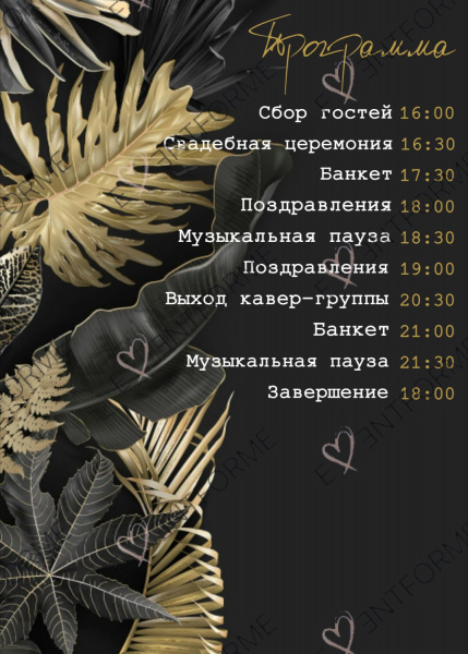 Программа в стиле черное